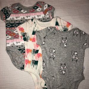 Set of 3 Rosie Pope onsie